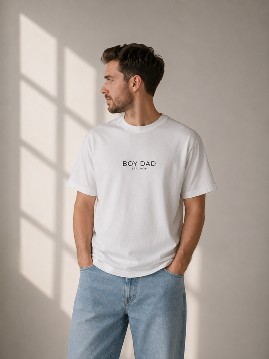 BOY DAD -personalisierbar- Herren Premium T-Shirt