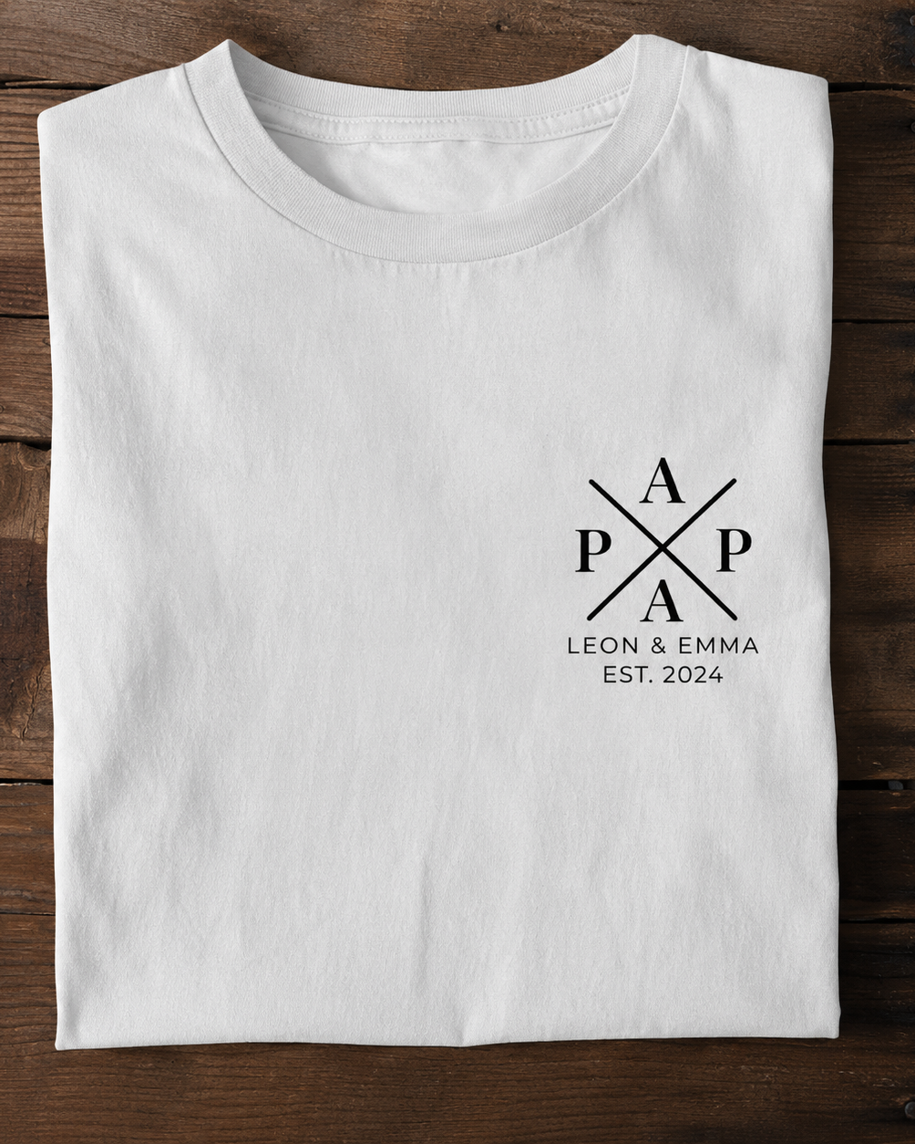 PAPA -personalisierbar- Herren Premium T-Shirt
