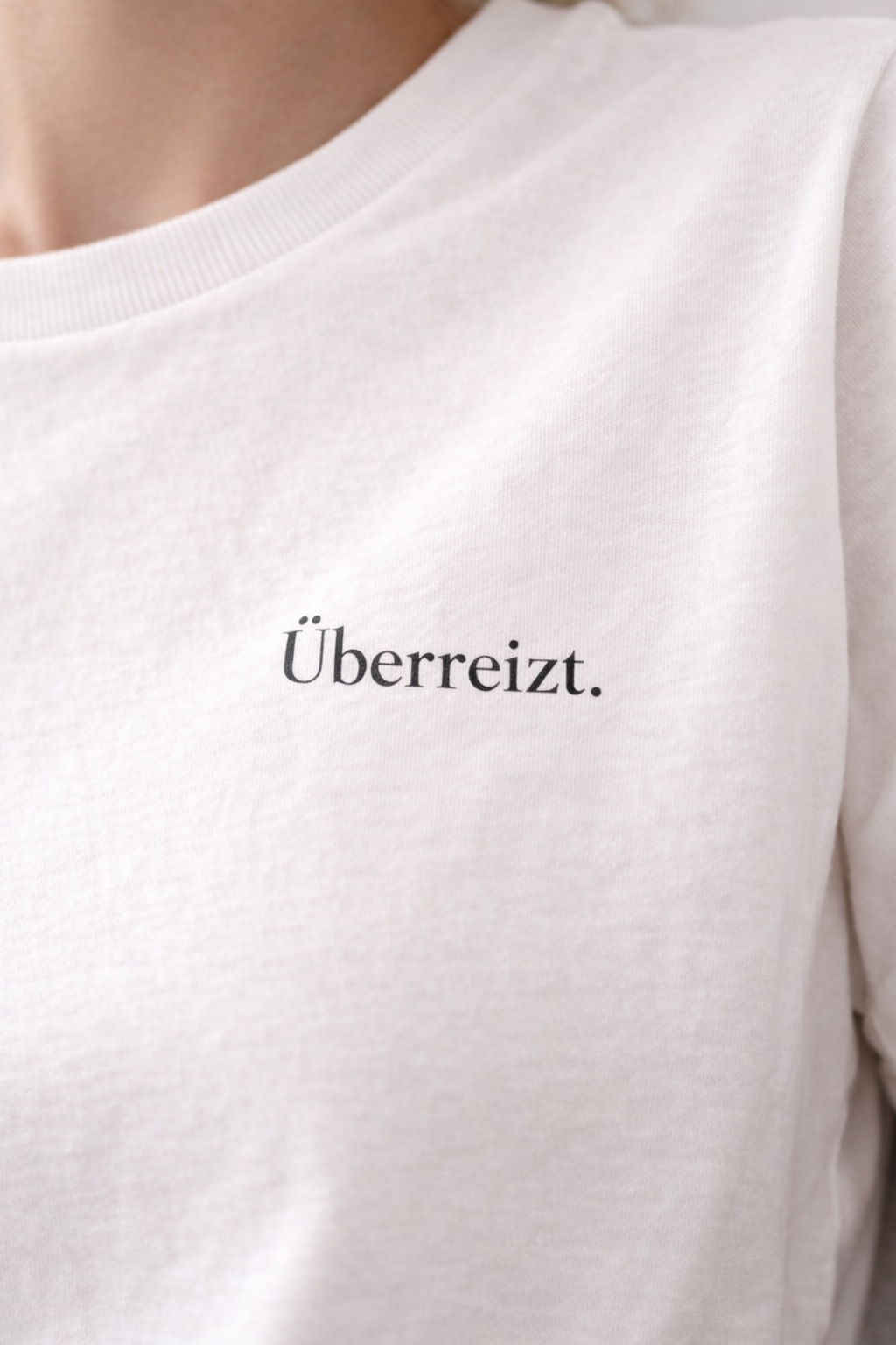 Überreizt. Ehrliches Mama Statement Shirt