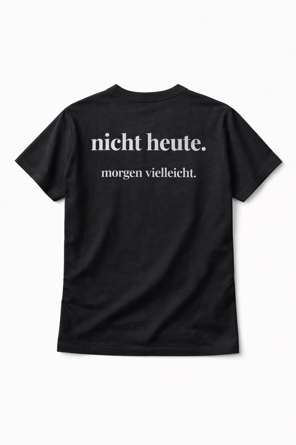 nicht heute morgen vielleicht. Ehrliches Mama Statement Shirt