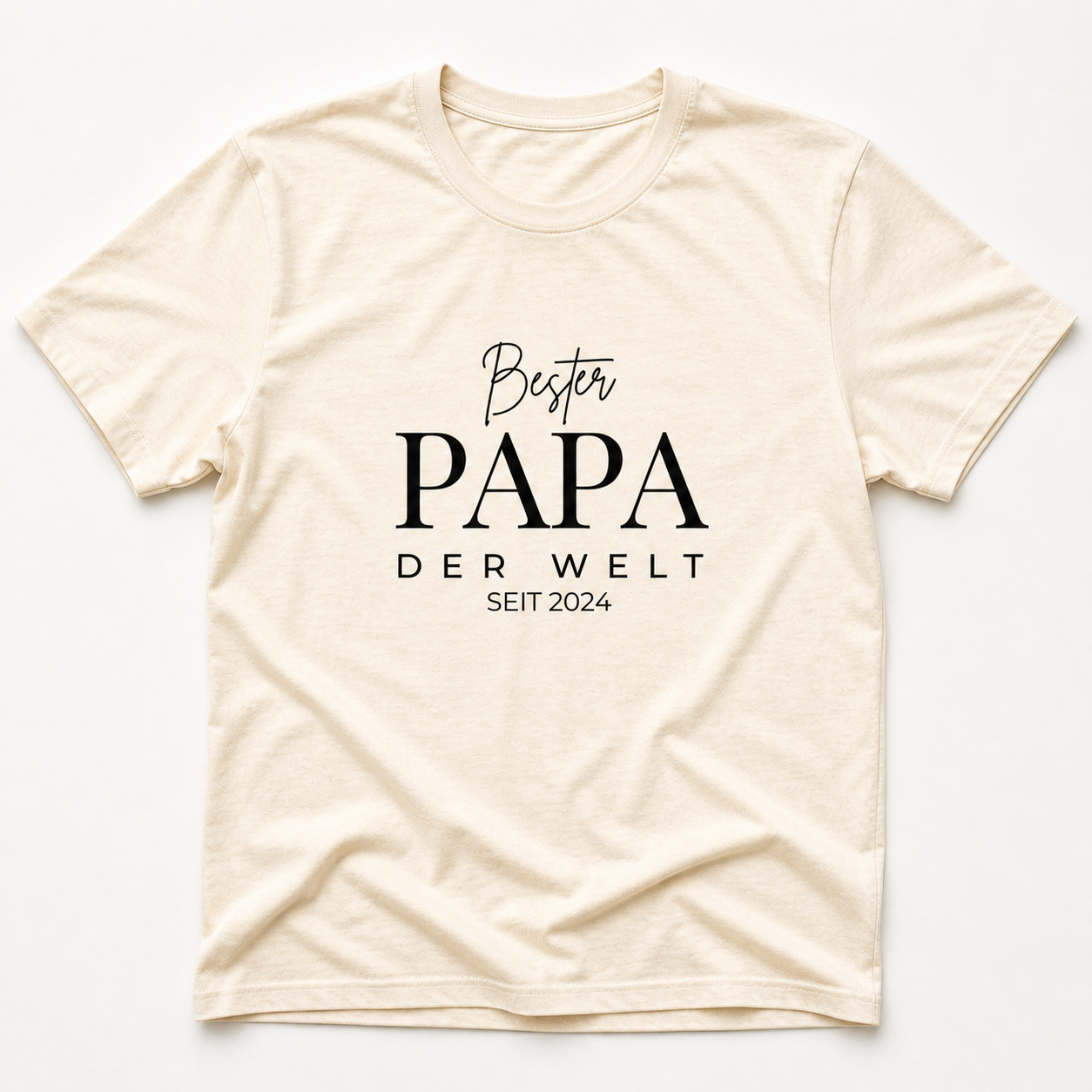 BESTER PAPA DER WELT -personalisierbar- Herren Premium T-Shirt