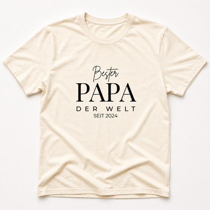 BESTER PAPA DER WELT -personalisierbar- Herren Premium T-Shirt