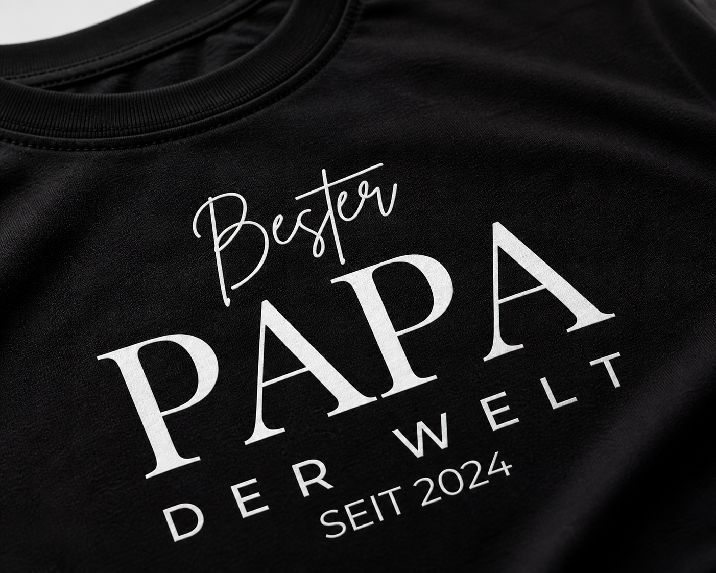 BESTER PAPA DER WELT -personalisierbar- Herren Premium T-Shirt