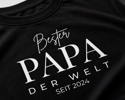 BESTER PAPA DER WELT -personalisierbar- Herren Premium T-Shirt