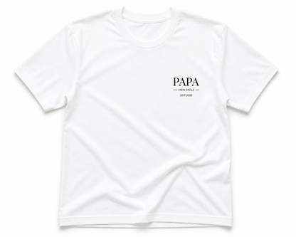 PAPA MEIN STOLZ -personalisierbar- Herren Premium T-Shirt