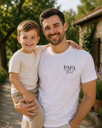 PAPA -personalisierbar- Herren Premium T-Shirt