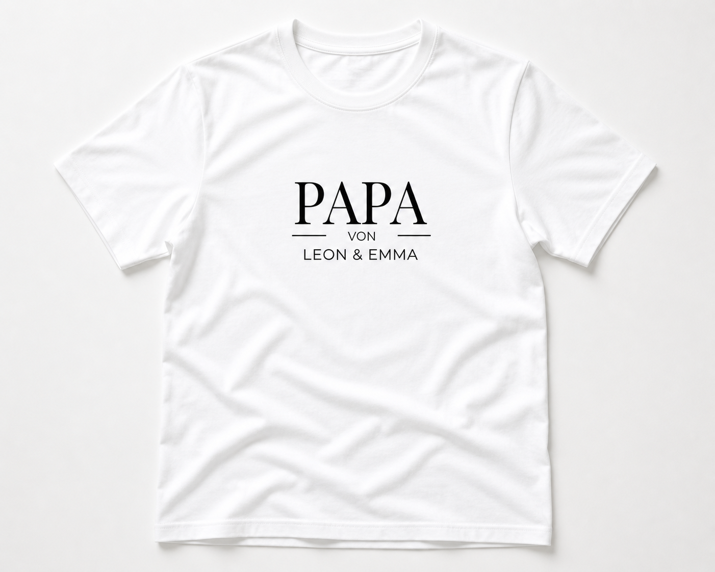 PAPA VON -personalisierbar- Herren Premium T-Shirt