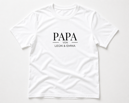 PAPA VON -personalisierbar- Herren Premium T-Shirt