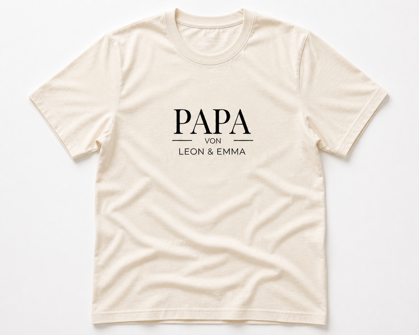 PAPA VON -personalisierbar- Herren Premium T-Shirt