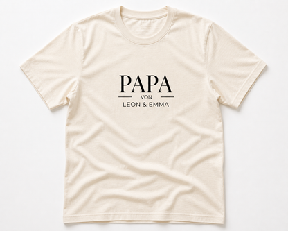 PAPA VON -personalisierbar- Herren Premium T-Shirt