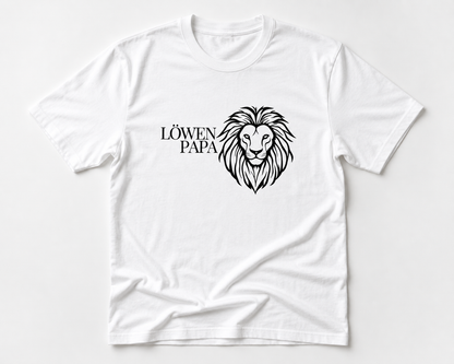 LÖWEN PAPA - Herren Premium T-Shirt