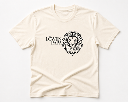 LÖWEN PAPA - Herren Premium T-Shirt
