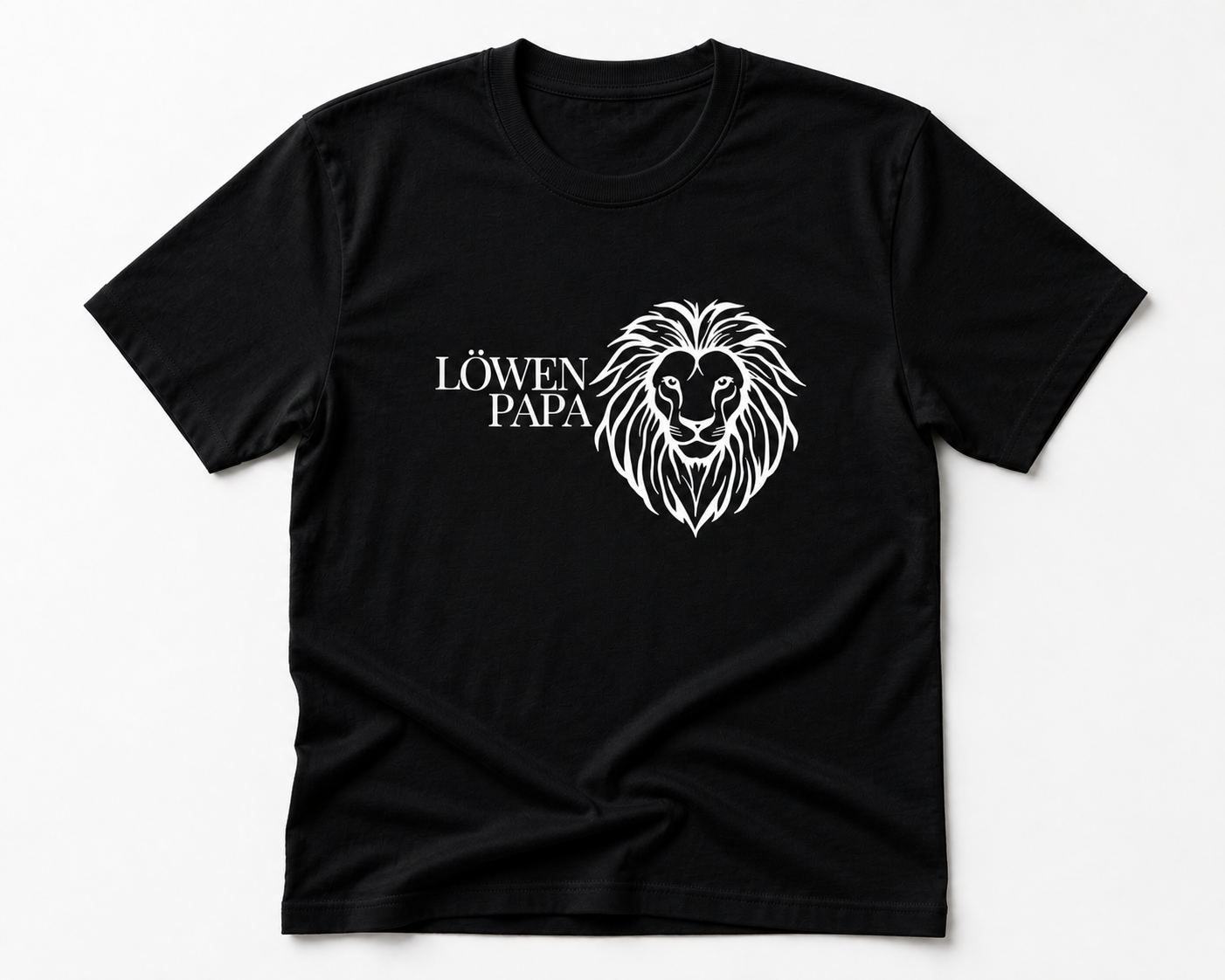 LÖWEN PAPA - Herren Premium T-Shirt