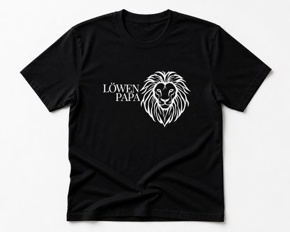 LÖWEN PAPA - Herren Premium T-Shirt