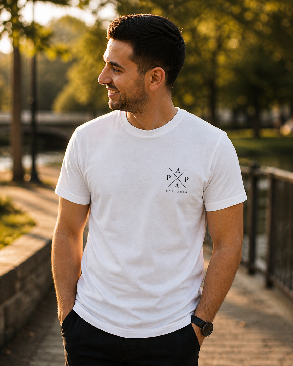 PAPA -personalisierbar- Herren premium T-Shirt