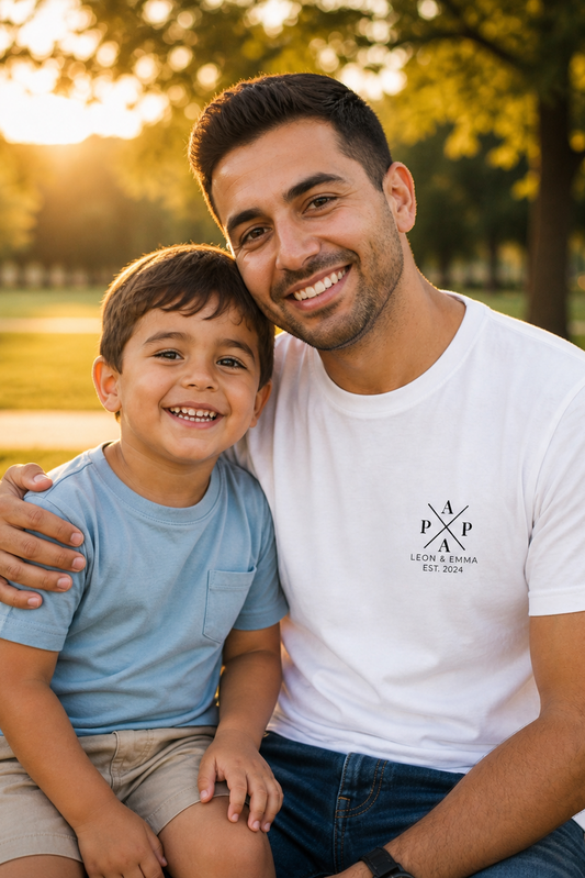 PAPA -personalisierbar- Herren Premium T-Shirt