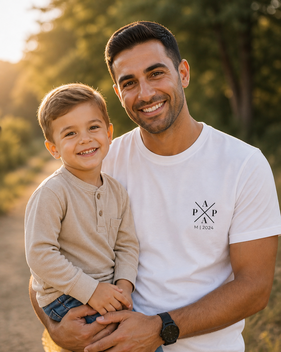PAPA -personalisierbar- Herren Premium T-Shirt