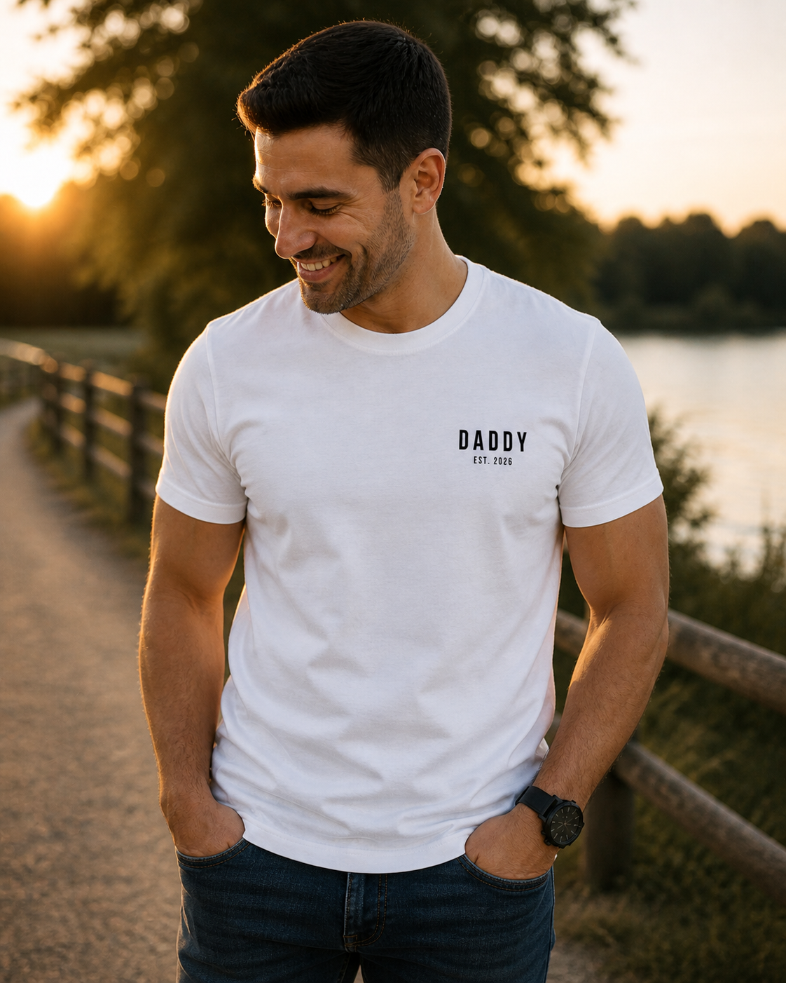 DADDY -personalisierbar- Herren Premium T-Shirt