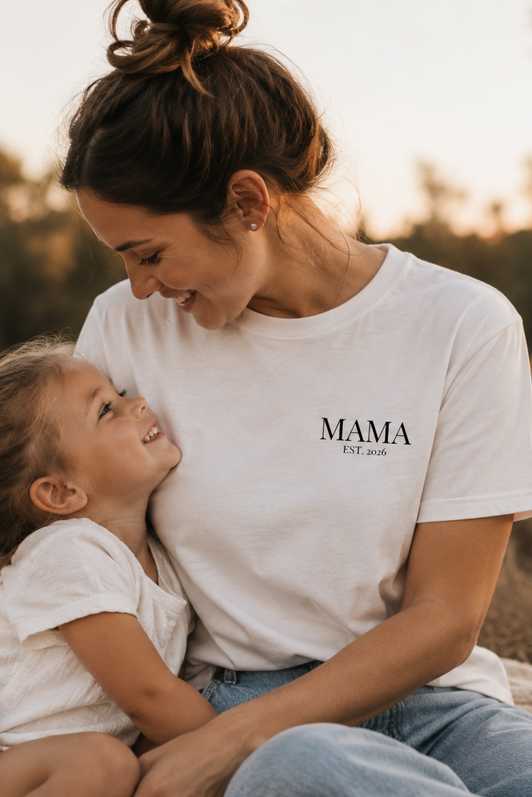 MAMA -personalisierbar- Damen Premium T-Shirt