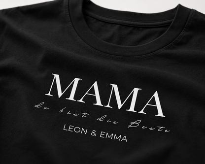 MAMA DU BIST DIE BESTE -personalisierbar- Damen Premium T-Shirt
