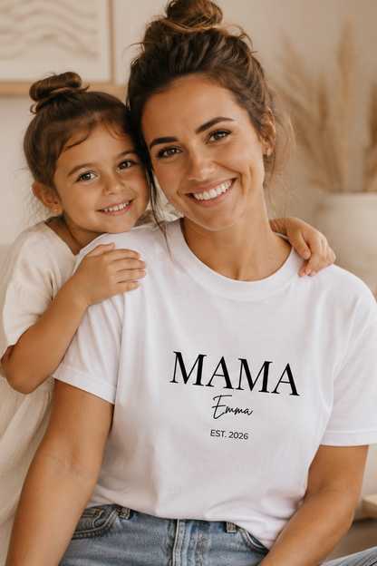 MAMA -personalisierbar- Damen Premium T-Shirt