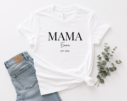 MAMA -personalisierbar- Damen Premium T-Shirt