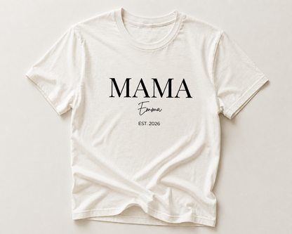 MAMA -personalisierbar- Damen Premium T-Shirt
