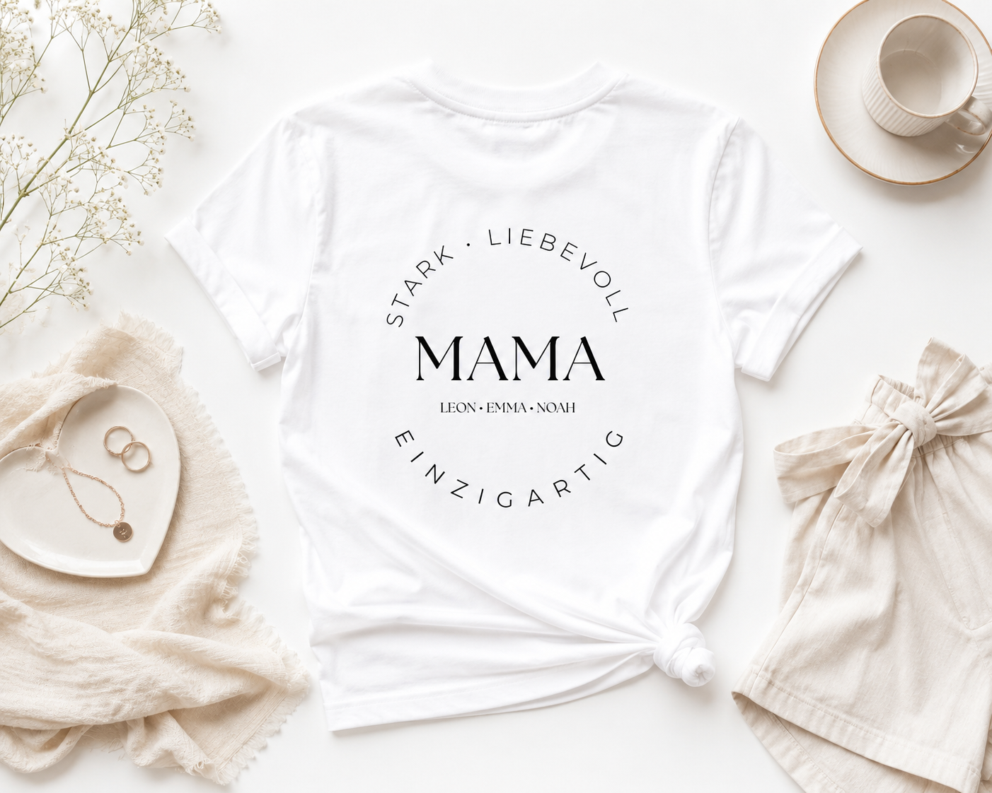MAMA. STARK . EINZIGARTIG -personalisierbar- Damen Premium T-Shirt