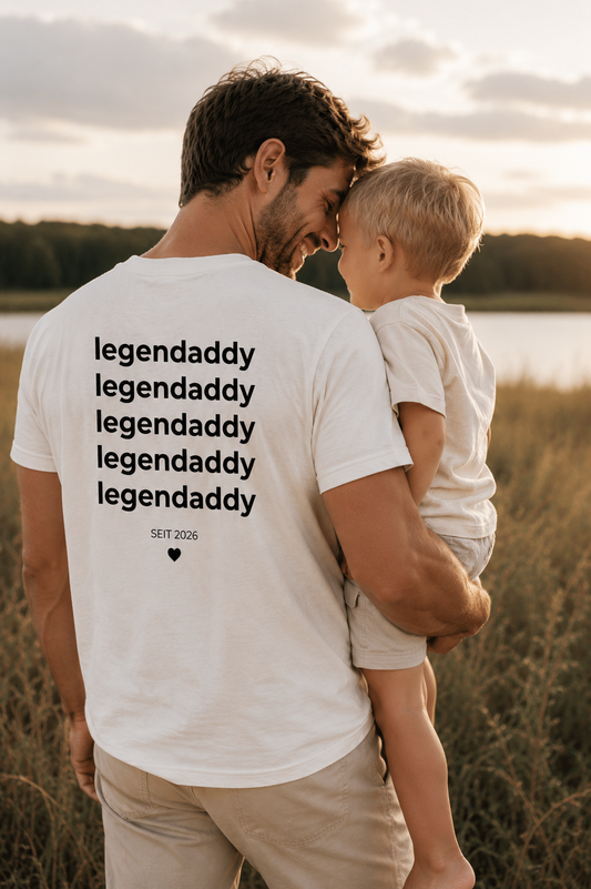 LEGENDADDY -personalisierbar- Herren Premium T-Shirt