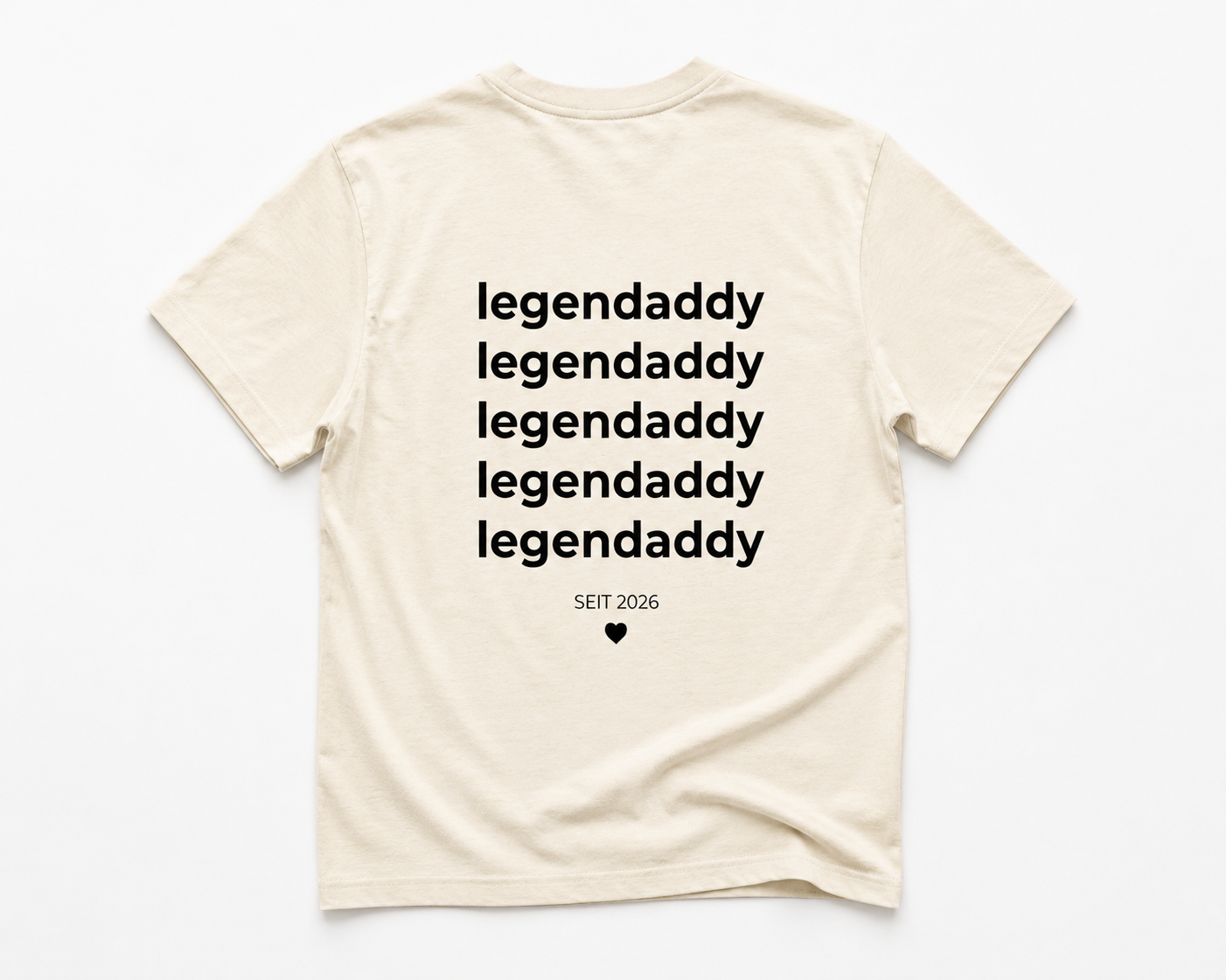 LEGENDADDY -personalisierbar- Herren Premium T-Shirt