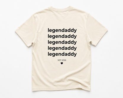LEGENDADDY -personalisierbar- Herren Premium T-Shirt