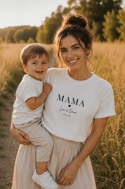 MAMA -personalisierbar- Damen Premium T-Shirt