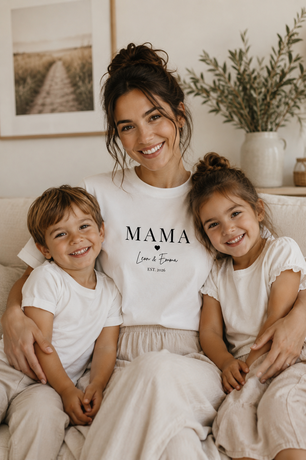 MAMA -personalisierbar- Damen Premium T-Shirt