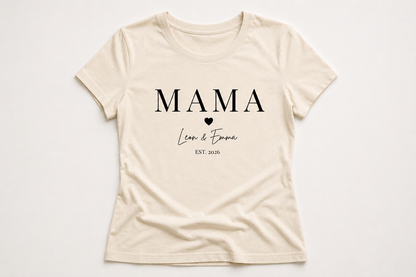 MAMA -personalisierbar- Damen Premium T-Shirt