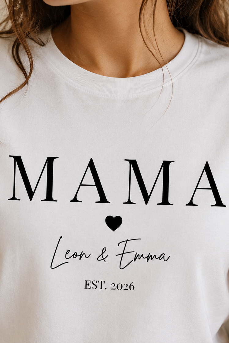 MAMA -personalisierbar- Damen Premium T-Shirt