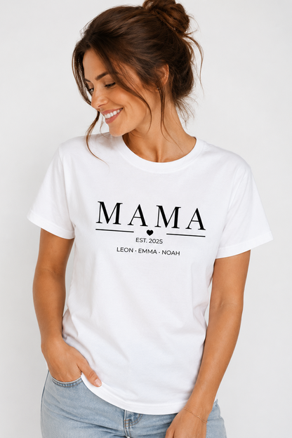 MAMA -personalisierbar- Damen Premium T-Shirt