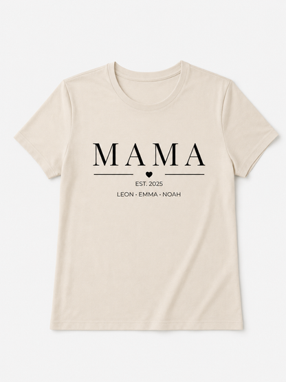 MAMA -personalisierbar- Damen Premium T-Shirt