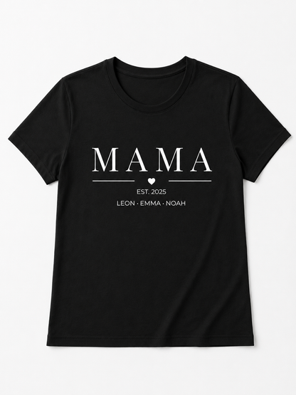 MAMA -personalisierbar- Damen Premium T-Shirt