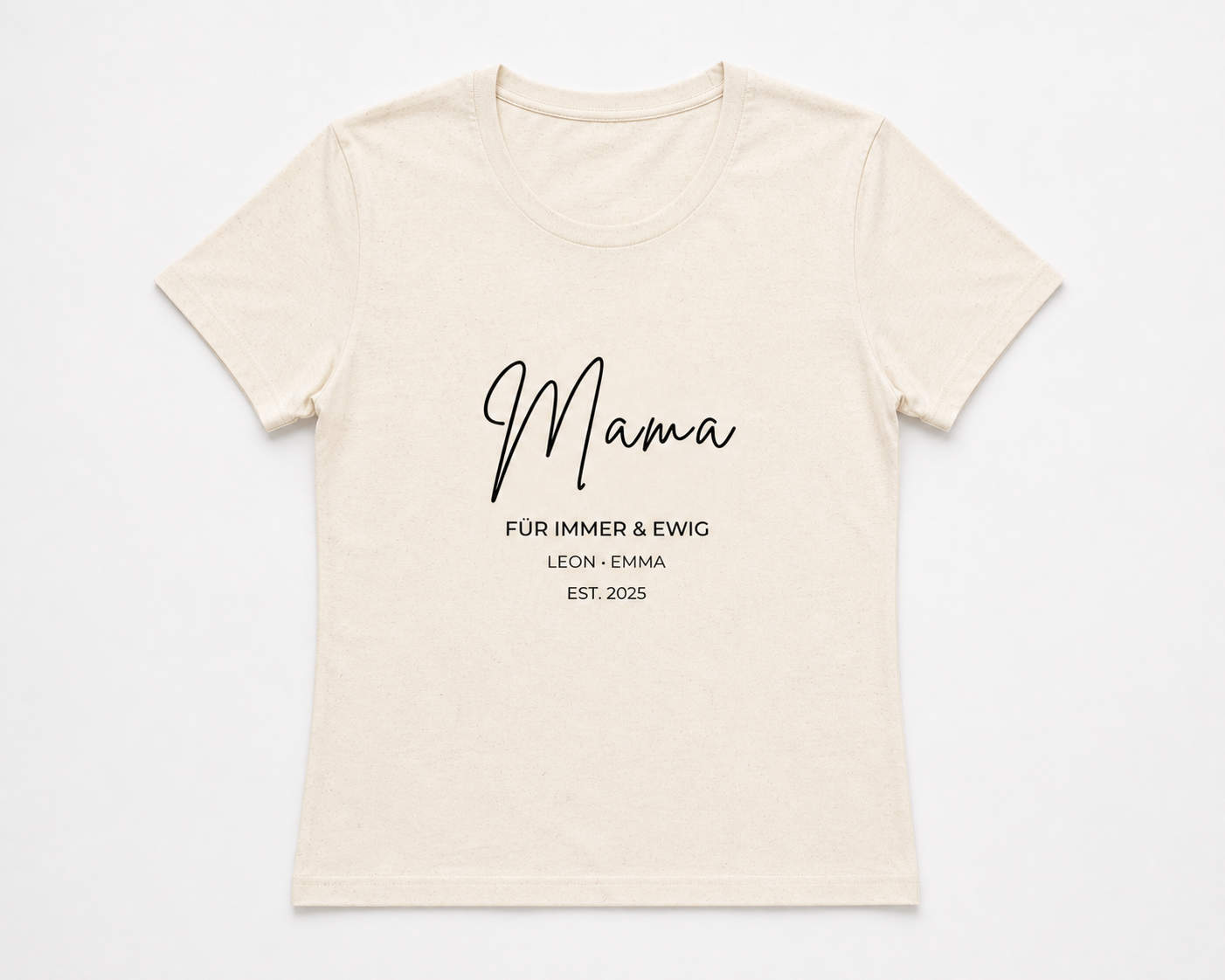 MAMA FÜR IMMER -personalisierbar- Damen Premium T-Shirt