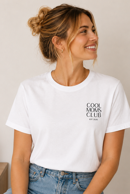 COOL MOMS CLUB -personalisierbar- Damen Premium T-Shirt