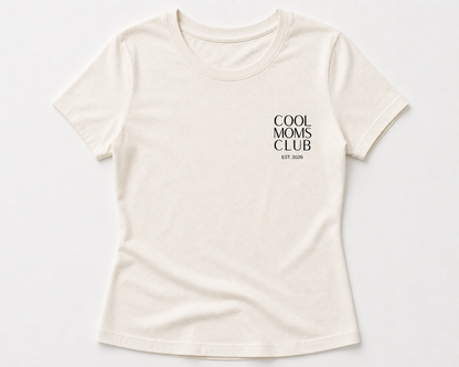 COOL MOMS CLUB -personalisierbar- Damen Premium T-Shirt