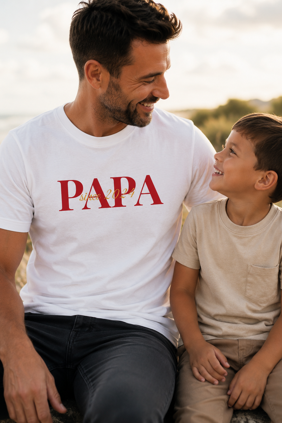 PAPA -personalisierbar- Herren Premium T-Shirt