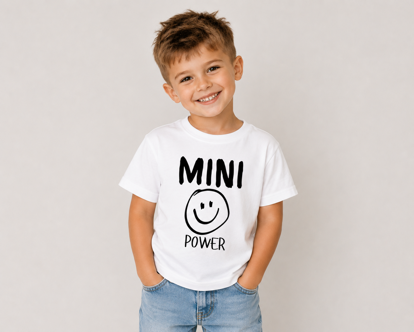 MINI POWER - Kinder T-Shirt