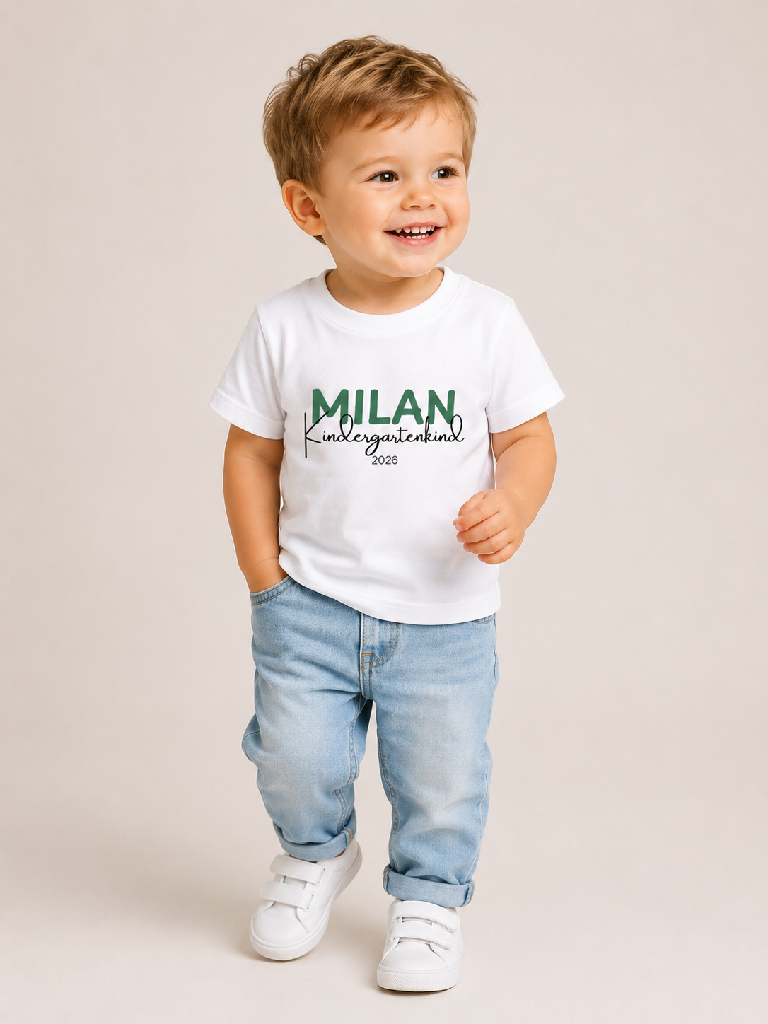 Kindergartenkind -personalisierbar- Kinder T-Shirt