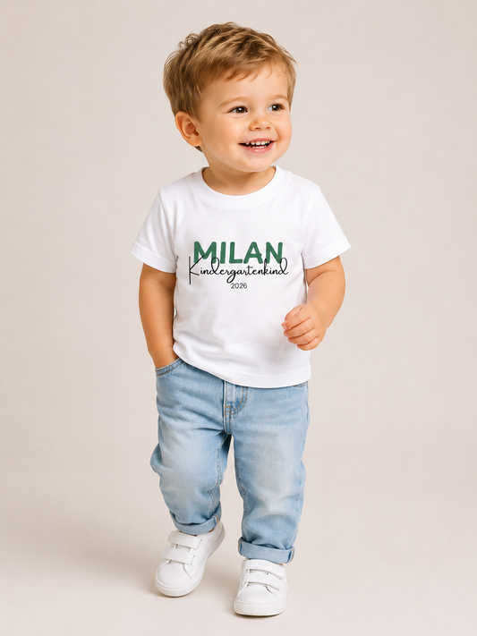 Kindergartenkind -personalisierbar- Kinder T-Shirt