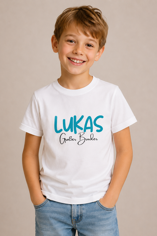 Großer Bruder -personalisierbar  -Kinder T-Shirt