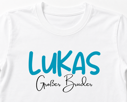 Großer Bruder -personalisierbar  -Kinder T-Shirt