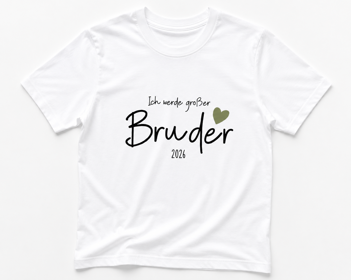Ich werde großer Bruder -personalisierbar- Kinder T-Shirt