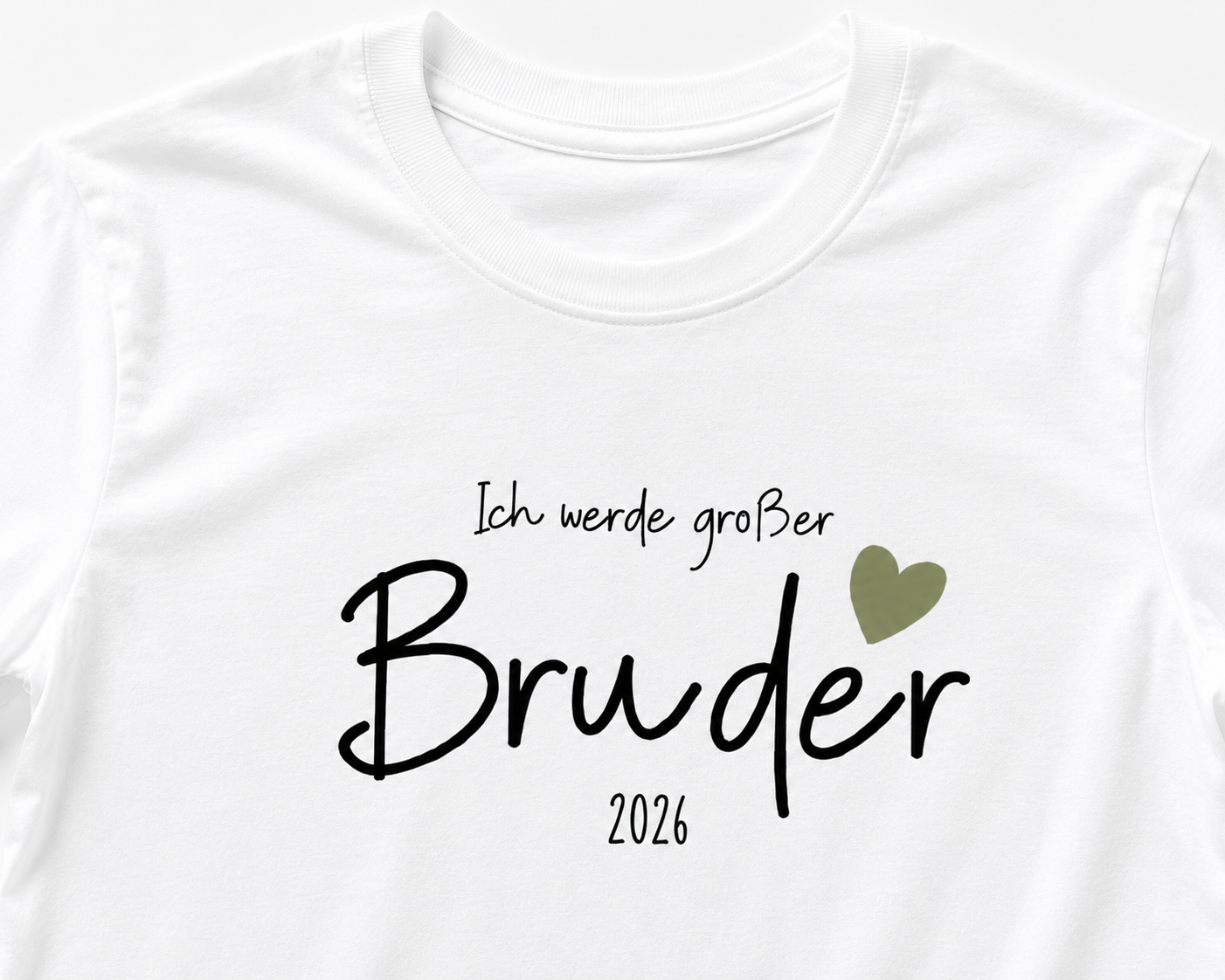 Ich werde großer Bruder -personalisierbar- Kinder T-Shirt
