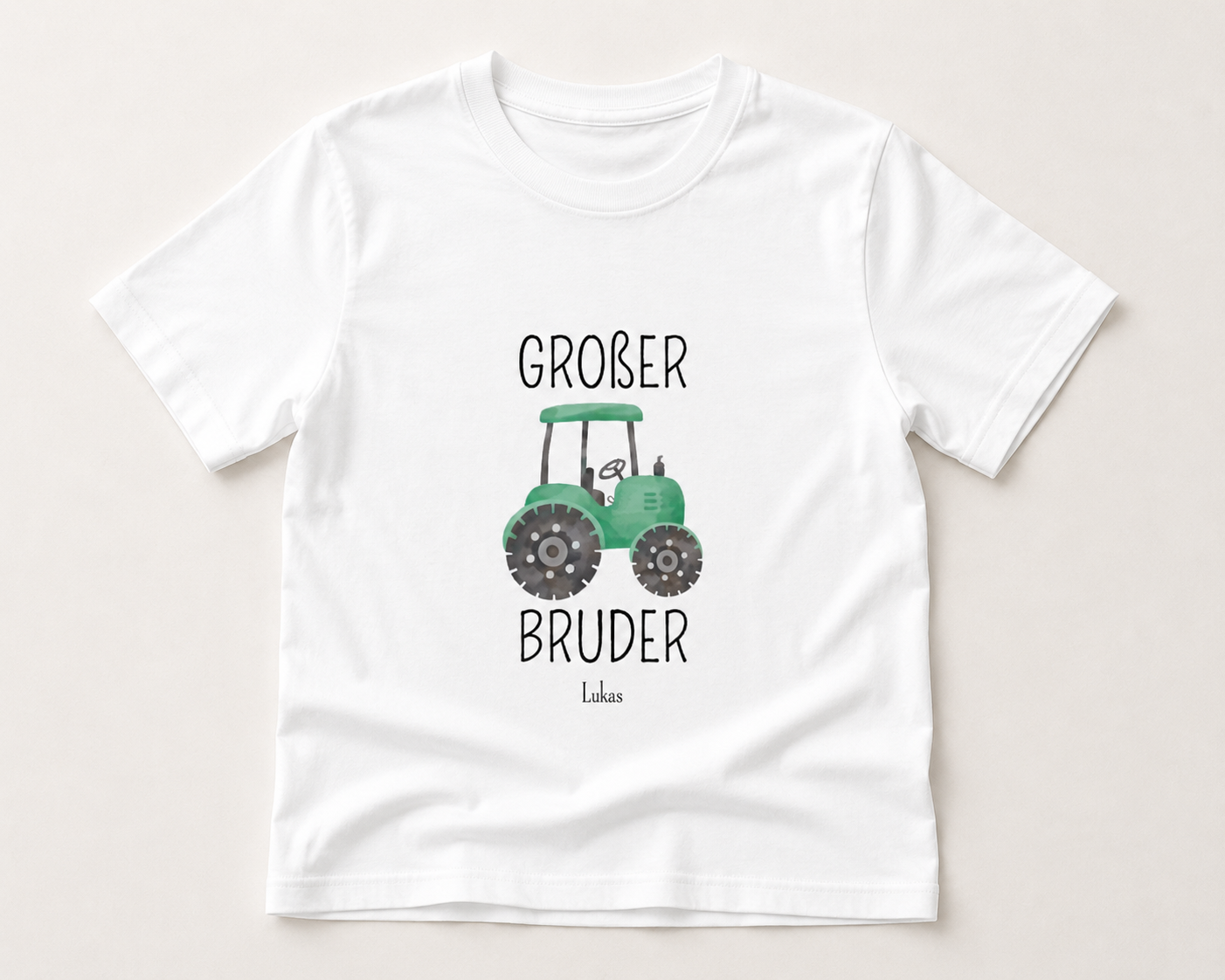 Großer Bruder -personalisierbar- Kinder T-Shirt